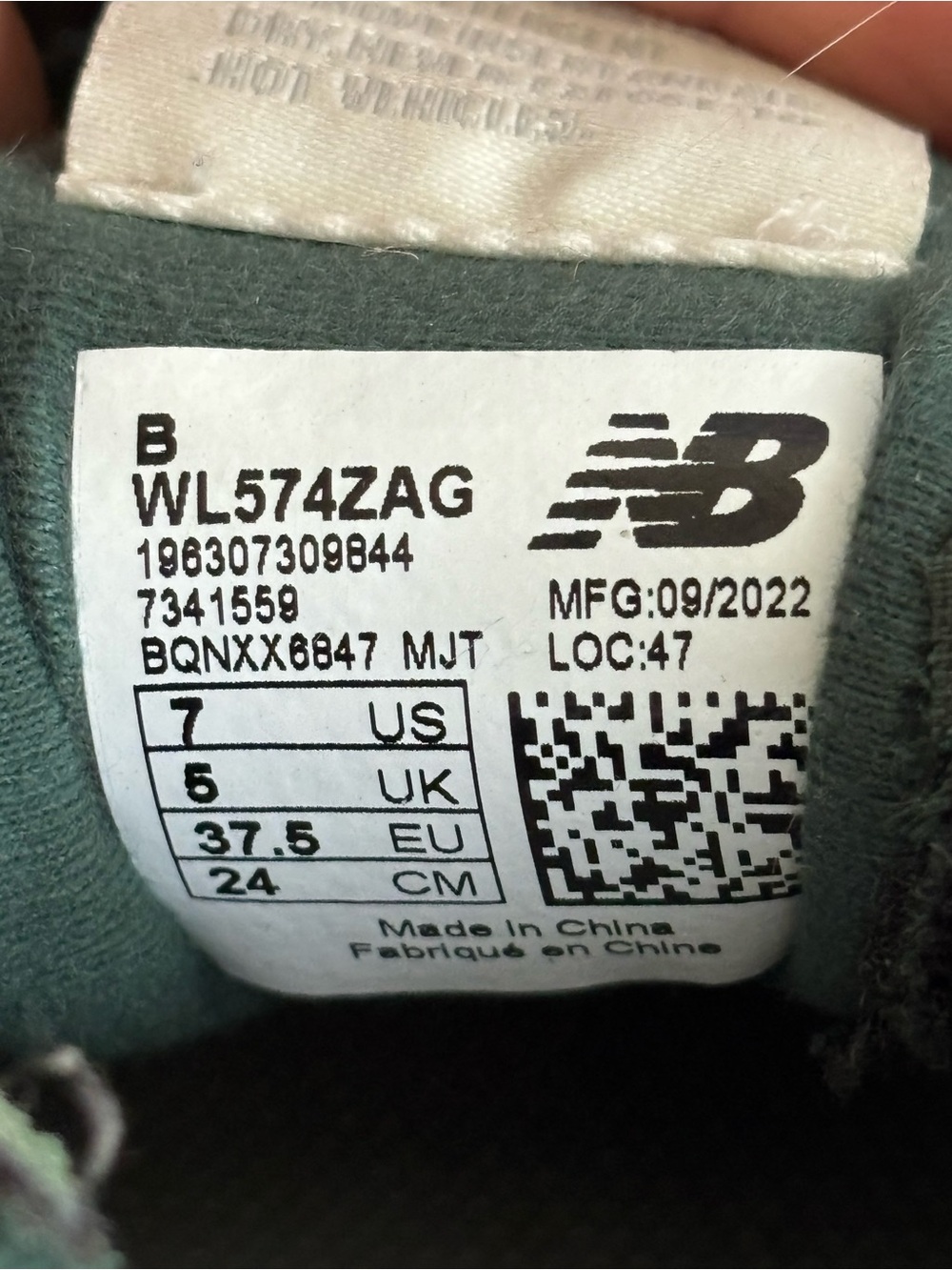 New Balance 574 Women's Acidic Green Suede Platform Sneakers with White Accents - Picture 7 of 10